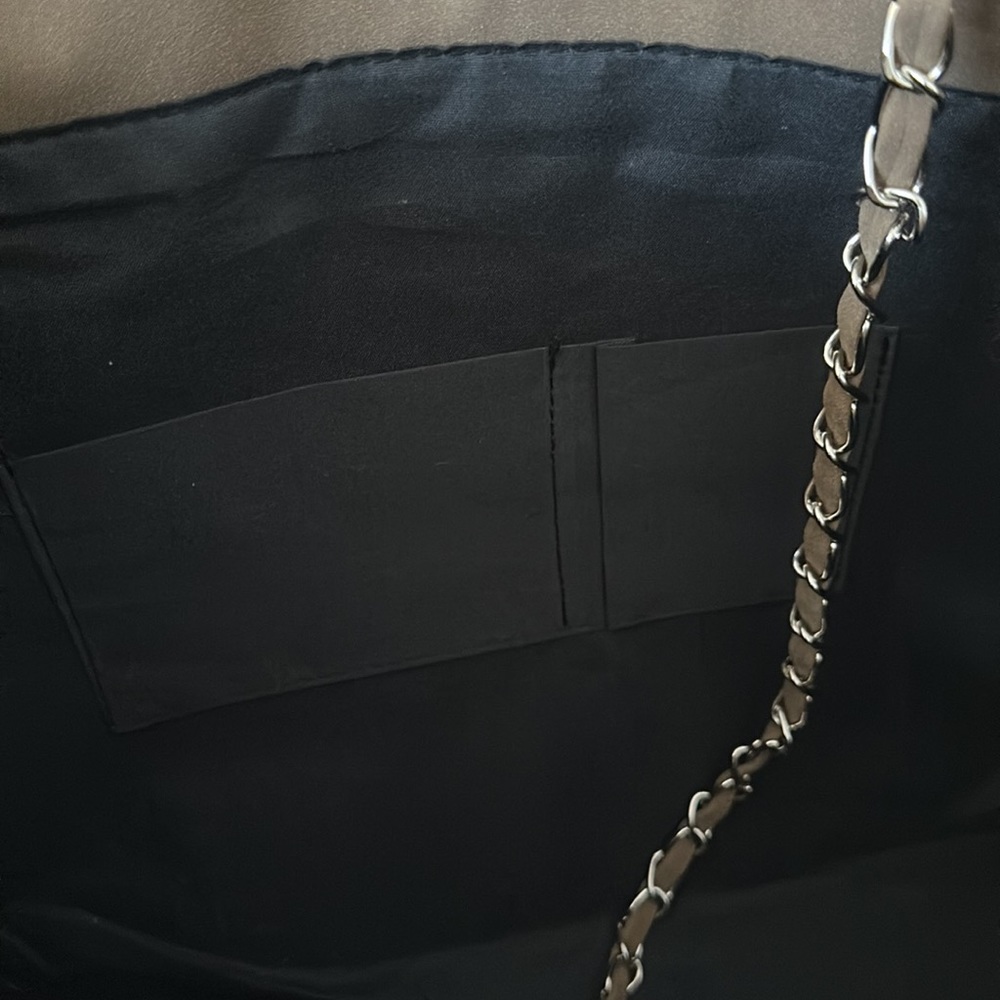 Lily & Bean The Lily Canvas Weekender Soft Fawn Jumbo Tote Bag JG Initials NWT - Picture 7 of 16